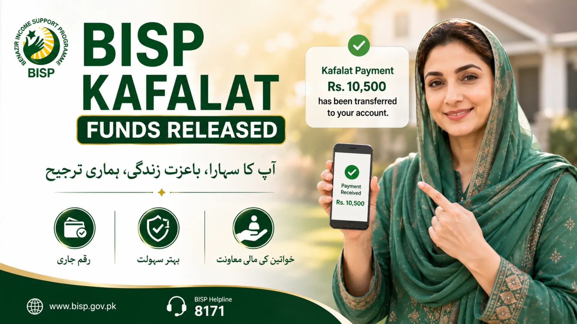 BISP Kafalat Funds Released