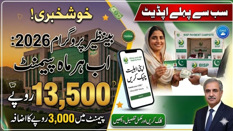 BISP Kafalat Funds Released For Deserving and Poor People