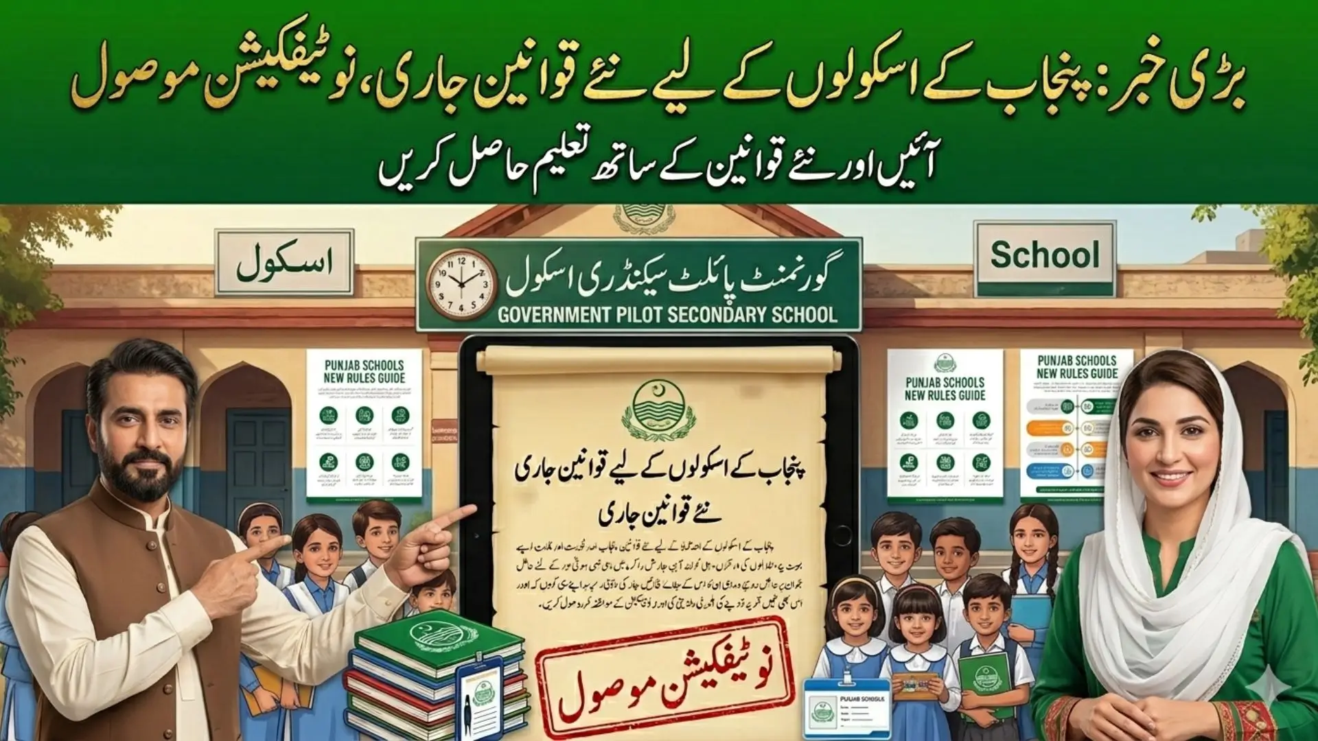 New Rules for Punjab Schools