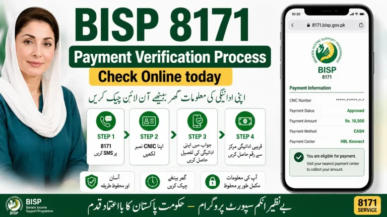 BISP 8171 Payment Verification Process