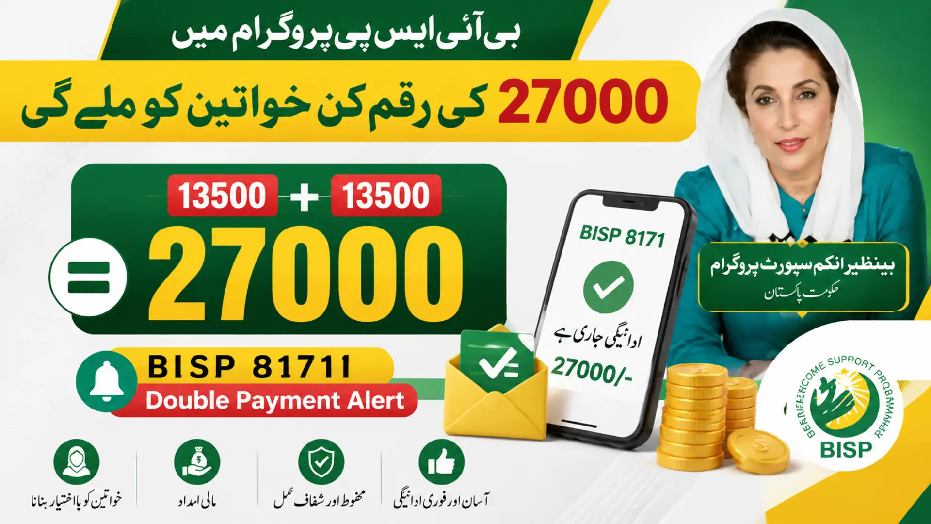 BISP 8171 Double Payment Alert